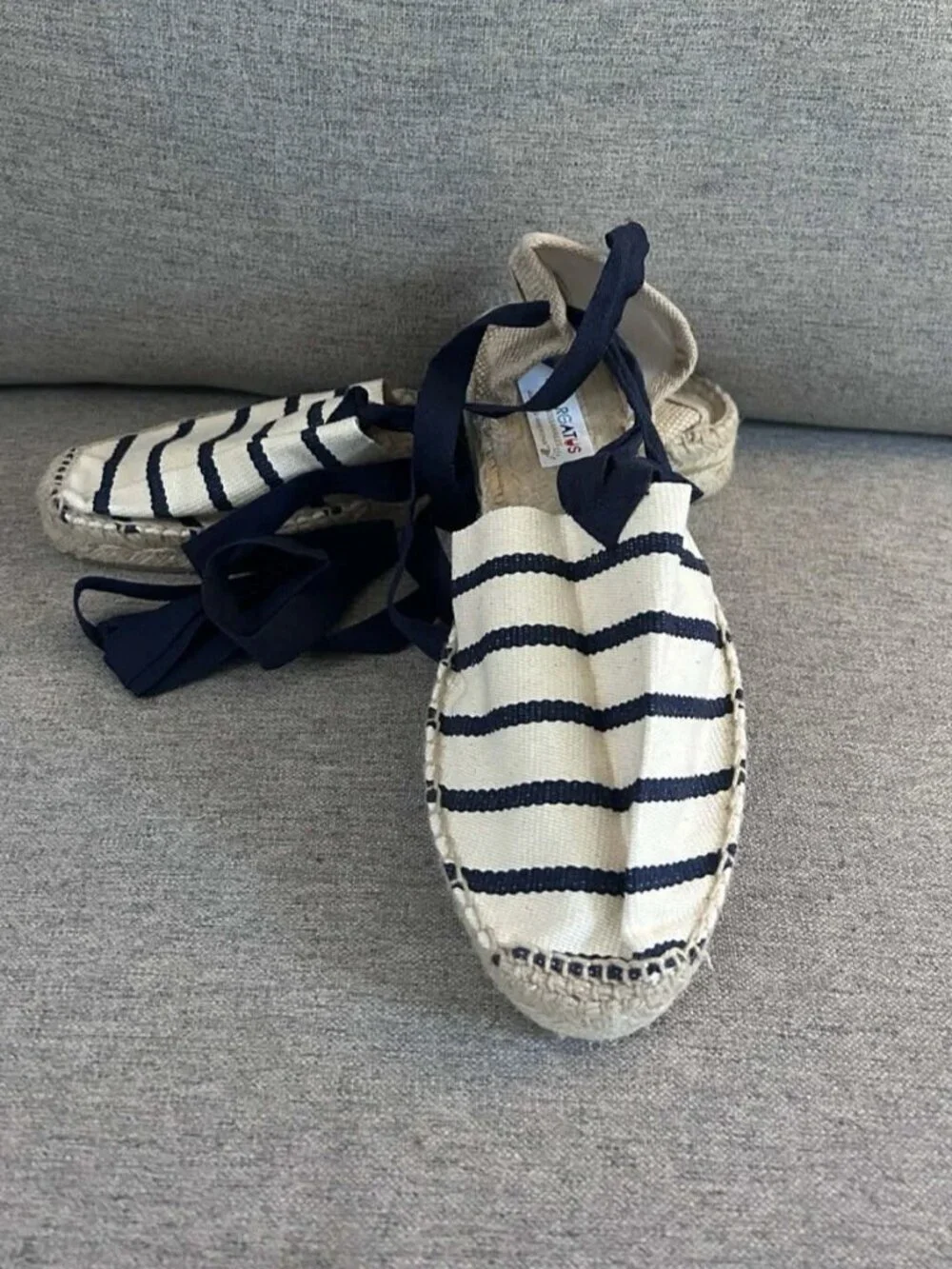 NEW Origial Alpargatus Made in Spain Women Valenciana Espadrille EU 41 US 10
